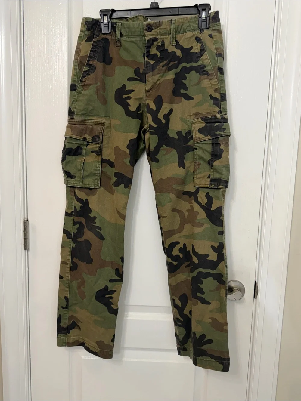 GAP Camo Cargo Pants - Green Woodland